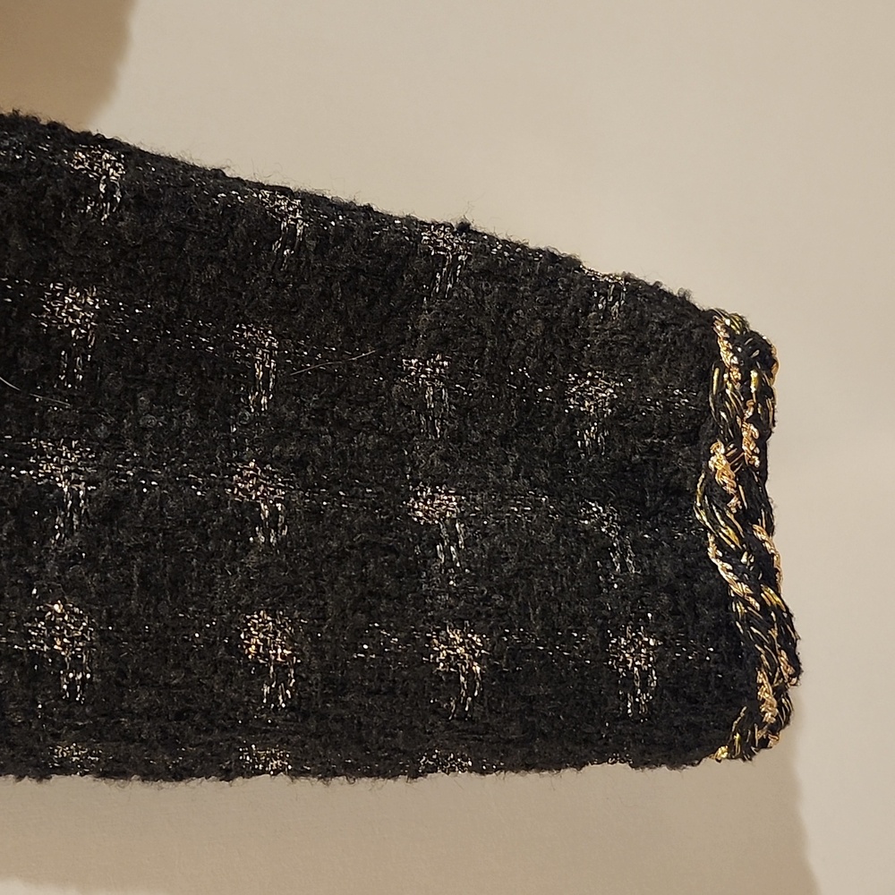 Tweed Button Jacket - Picture 4 of 6